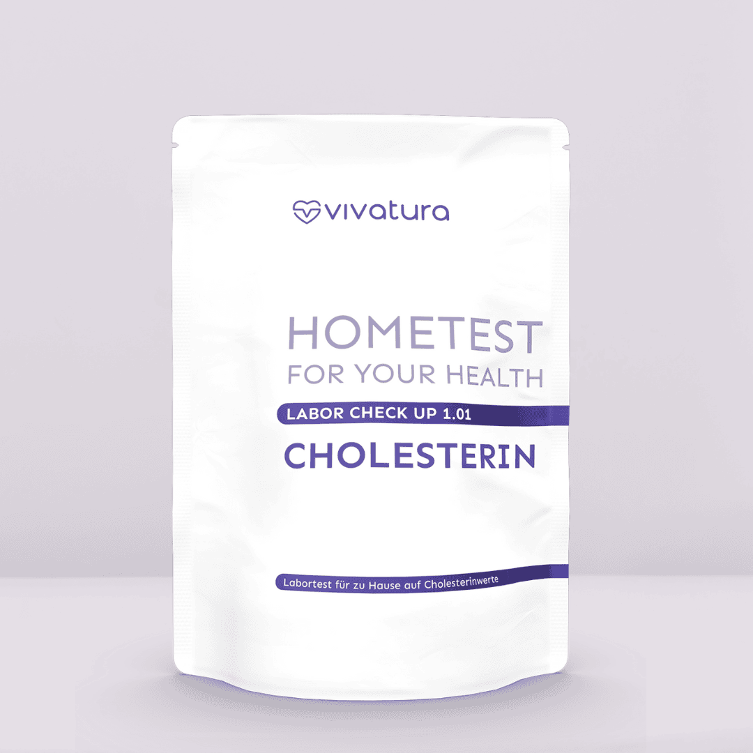 vivatura Heimtest zur Messung der Cholesterinwerte